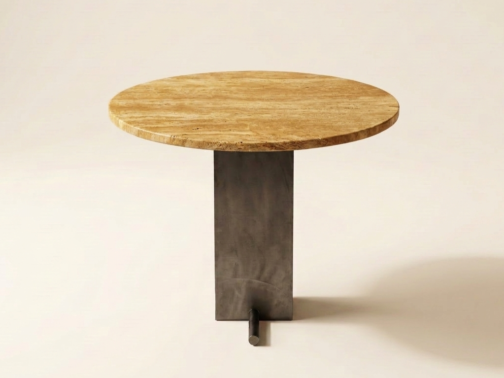 Mesa Mármol Circular — A/C