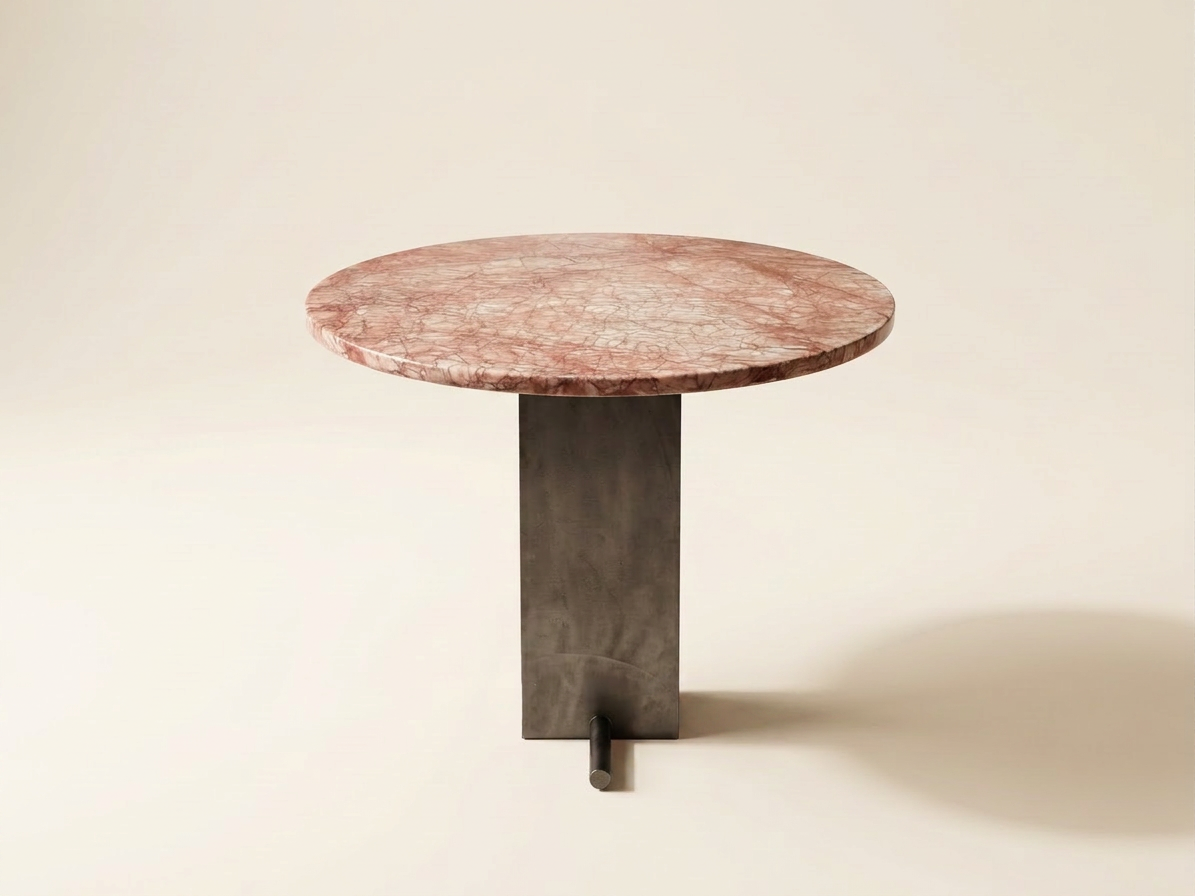 Mesa Mármol Circular — A/C